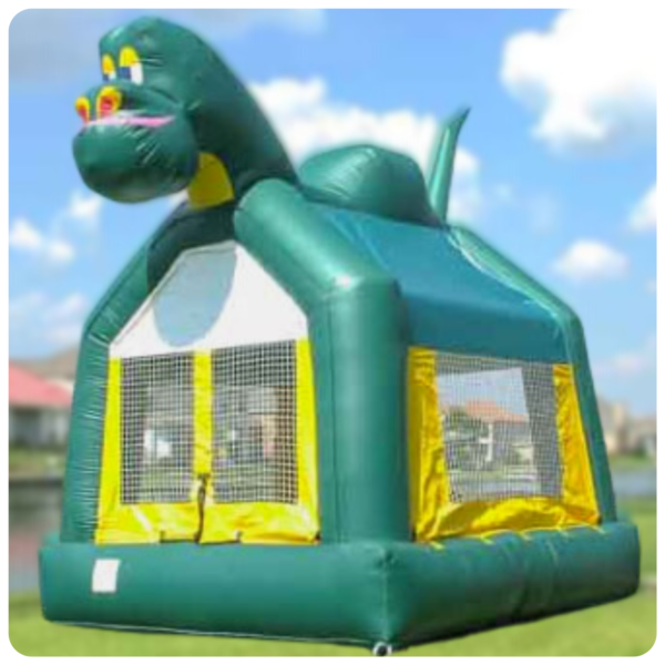 Bounce TRex Dinosaur Slide Lake Hamilton Bounce House Rentals